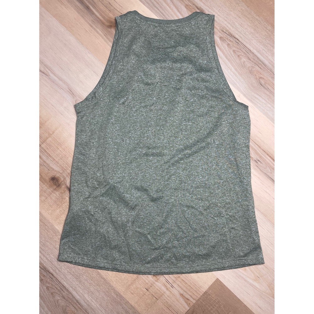 Nike Dri-FIT Tank Top Womens Small Green Heathered Sleeveless Athletic Training - Picture 8 of 8
